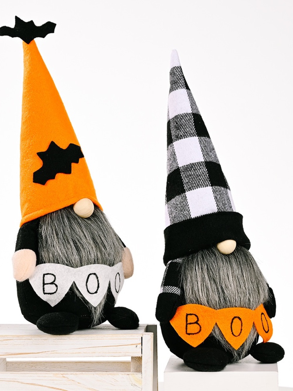 Halloween Decorative Gnome with 'BOO' Sign - Picture 5 of 7
